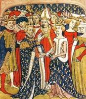 Mariage de Philippe III et de Marie de Brabant (British Library, Londres)